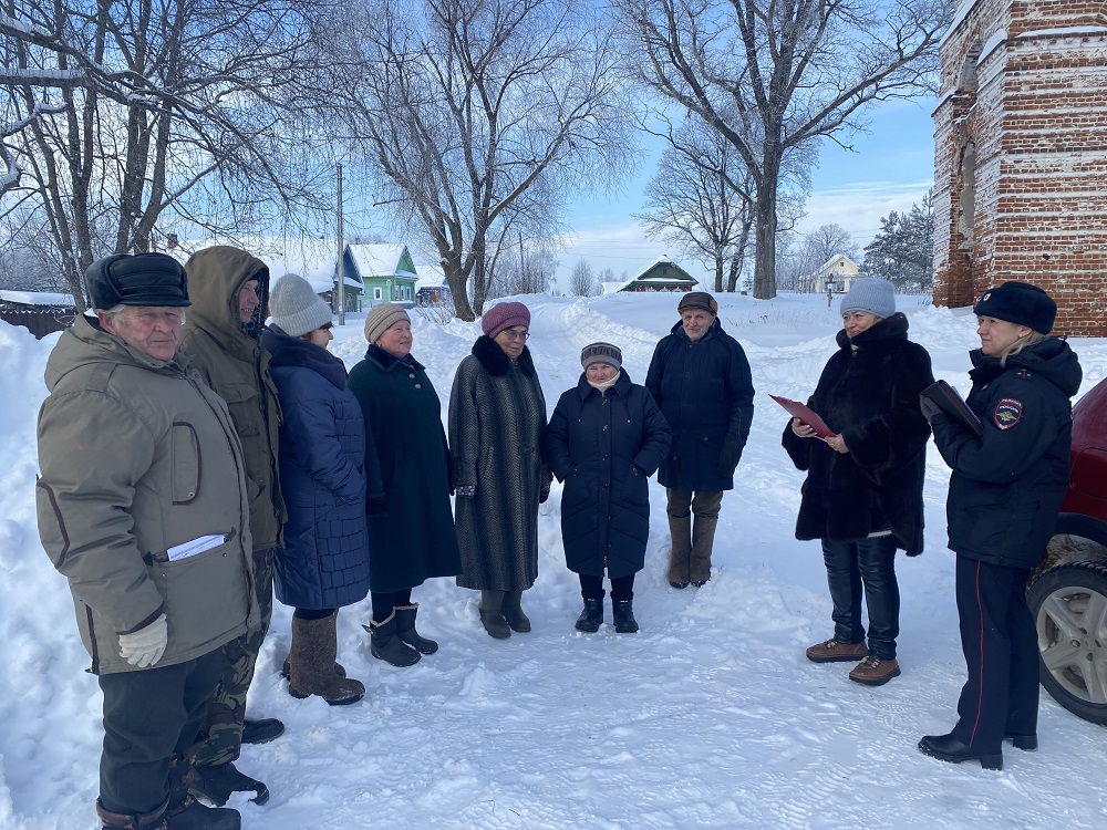 06.02.2026 состоялся сход жителей села Георгиевское, на котором присутствовала глава Новского сельского поселения Пименова Н.В..